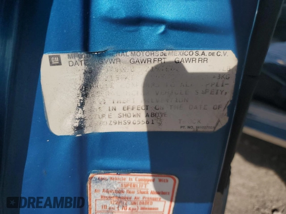 1987 Chevrolet El Camino z VIN 3GCCW80Z9HS905561, wystawiony jako Copart lot #75401604 z przebiegiem 32 958 mil mil oraz Szkoda całkowita • Salvage title. Historia ofert i sprzedaży dostępna na DreamBid. Obrazek 13.