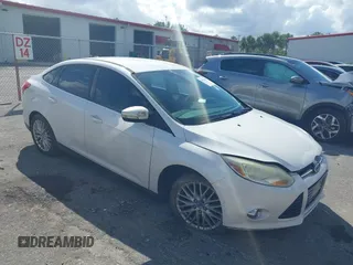 2012 Ford Focus SEL with VIN 1FAHP3H25CL282490, listed as a IAAI auction lot 40563360 with 223,864 mi miles. Bid and sale history available at carsss.com. Image 1.