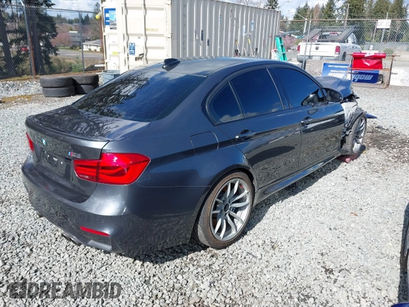 2016 BMW M3 with VIN WBS8M9C50G5E68015, listed as a IAAI auction lot 41776704 with 59,047 mi miles and . Bid and sale history available at DreamBid. Image 4.