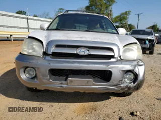 2006 Hyundai Santa Fe GLS with VIN KM8SC73D56U098592, listed as a Copart auction lot 53547375 with 189,269 mi miles and Salvage Title. Bid and sale history available at carsss.com. Image 5.