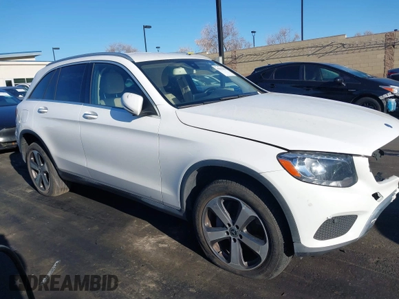 2018 Mercedes-Benz GLC with VIN WDC0G4JB3JV057181, listed as a IAAI auction lot 41830402 with 74,534 mi miles. Bid and sale history available at carsss.com. Image 13.