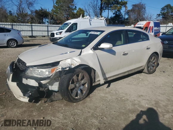 2013 Buick LaCrosse Premium 1 with VIN 1G4GF5E33DF143794, listed as a Copart auction lot 50185255 with 151,314 mi miles and Salvage title. Bid and sale history available at DreamBid. Image 1.