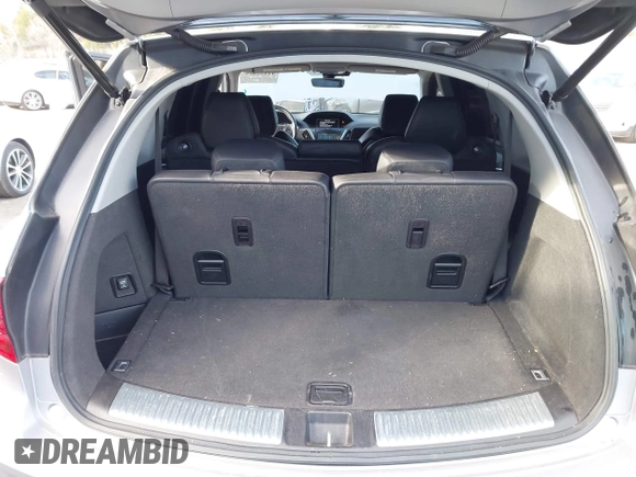 2017 Acura MDX with VIN 5J8YD4H33HL002799, listed as a IAAI auction lot 41157426 with 76,288 mi miles. Bid and sale history available at carsss.com. Image 8.