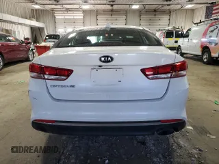 2017 Kia Optima LX with VIN 5XXGT4L30HG153295, listed as a Copart auction lot 49719525 with 91,535 mi miles and Clean Title. Bid and sale history available at carsss.com. Image 6.