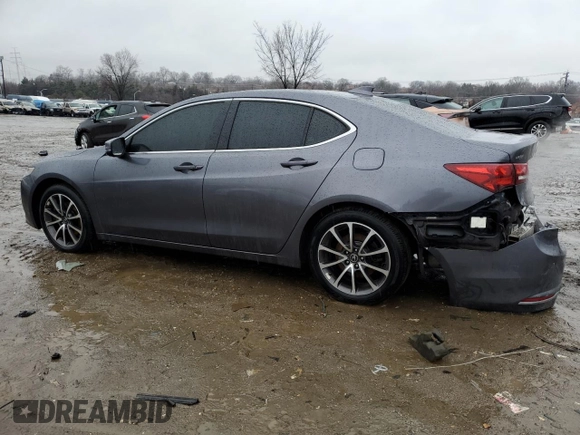 2017 Acura TLX V6 w/Technology Pkg with VIN 19UUB2F52HA004312, listed as a Copart auction lot 43905785 with 137,767 mi miles and Salvage Title. Bid and sale history available at carsss.com. Image 2.