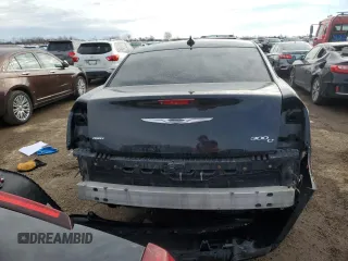 2017 Chrysler 300 with VIN 2C3CCAKGXHH616482, listed as a Copart auction lot 47110555 with 156,055 mi miles and Salvage Title. Bid and sale history available at carsss.com. Image 6.