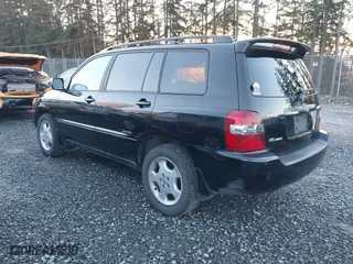 2007 Toyota Highlander w/3rd Row with VIN JTEEP21A970208646, listed as a IAAI auction lot 41356731 with 225,189 mi miles. Bid and sale history available at carsss.com. Image 3.