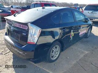 2011 Toyota Prius I with VIN JTDKN3DU4B0277746, listed as a IAAI auction lot 41892793 with 205,328 mi miles. Bid and sale history available at carsss.com. Image 4.