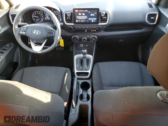 2020 Hyundai Venue SE with VIN KMHRB8A34LU018437, listed as a Copart auction lot 53122505 with 64,674 mi miles and Salvage title. Bid and sale history available at DreamBid. Image 8.