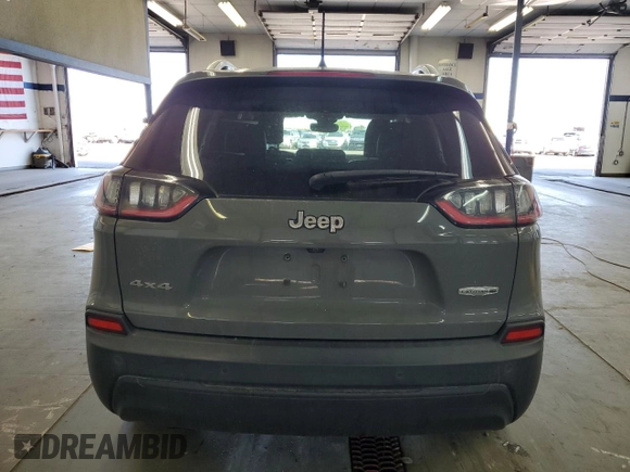 2021 Jeep Cherokee Latitude Plus with VIN 1C4PJMLB5MD166948, listed as a Copart auction lot 55790705 with 60,015 mi miles and Salvage title. Bid and sale history available at DreamBid. Image 6.