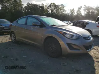 2016 Hyundai Elantra SE with VIN 5NPDH4AE6GH670323, listed as a Copart auction lot 88052915 with 47,876 mi miles and Non Repairable. Bid and sale history available at DreamBid. Image 4.