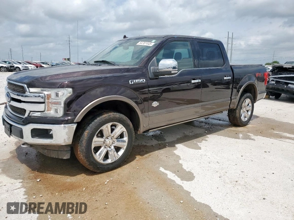 2018 Ford F-150 XL with VIN 1FTEW1EG7JFE04198, listed as a Copart auction lot 54787445 with 111,981 mi miles and Clean title. Bid and sale history available at DreamBid. Image 1.