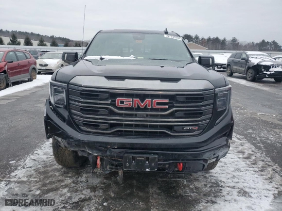 2024 GMC Sierra 1500 AT4 with VIN 3GTUUEE87RG166221, listed as a Copart auction lot 87049784 with 25,214 mi miles and Salvage Title. Bid and sale history available at carsss.com. Image 5.