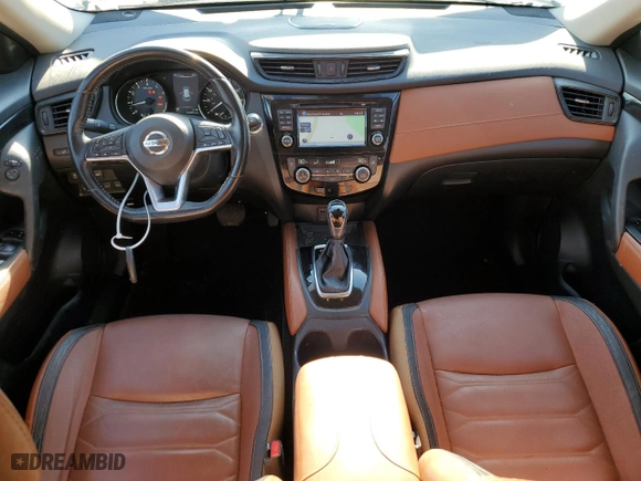 2017 Nissan Rogue SL with VIN JN8AT2MV0HW270422, listed as a Copart auction lot 48296375 with 103,883 mi miles and Salvage Title. Bid and sale history available at carsss.com. Image 8.