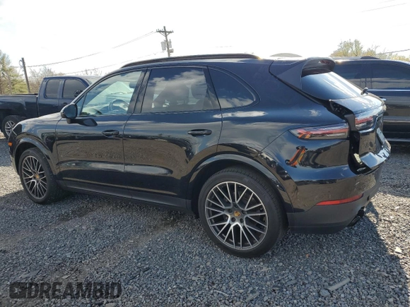 2021 Porsche Cayenne with VIN WP1AA2AY6MDA05024, listed as a Copart auction lot 52023595 with 24,455 mi miles and Salvage title. Bid and sale history available at DreamBid. Image 2.
