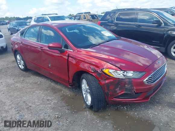 2018 Ford Fusion SE with VIN 3FA6P0HD7JR258701, listed as a IAAI auction lot 42637023 with 150,471 mi miles and . Bid and sale history available at DreamBid. Image 1.