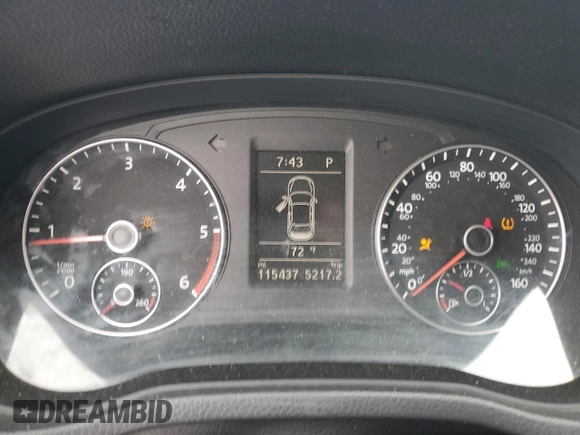 2015 Volkswagen Passat SE с VIN 1VWBV7A39FC090734, выставлен на аукционе Copart как лот 56257835 с пробегом 115 437 миль миль и Списание • Salvage title. История ставок и продаж доступна на DreamBid. Изображение 9.