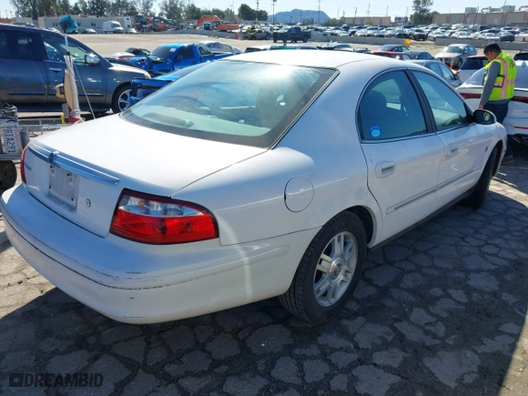 2004 Mercury Sable LS Premium with VIN 1MEHM55S64G610527, listed as a IAAI auction lot 41739433 with 34,409 mi miles. Bid and sale history available at carsss.com. Image 4.