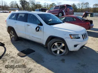 2014 Jeep Grand Cherokee Limited with VIN 1C4RJEBT4EC353517, listed as a Copart auction lot 81215424 with 177,098 mi miles and Salvage Title. Bid and sale history available at DreamBid. Image 4.