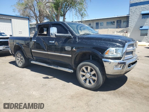 2017 Ram 2500 Longhorn z VIN 3C6UR5GL4HG539532, wystawiony jako Copart lot #54075865 z przebiegiem 88 878 mil mil oraz Szkoda całkowita • Salvage title. Historia ofert i sprzedaży dostępna na DreamBid. Obrazek 4.