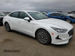 2022 Hyundai Sonata Hybrid SEL with VIN KMHL34JJ8NA040388, listed as a Copart auction lot 71458373 with 8,650 mi miles. Bid and sale history available at carsss.com. Image 4.