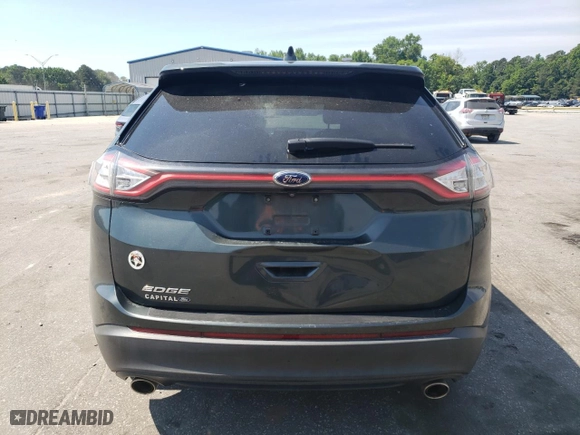 2015 Ford Edge SE with VIN 2FMTK3G87FBB76115, listed as a Copart auction lot 56203004 with 244,553 mi miles and Salvage Title. Bid and sale history available at carsss.com. Image 6.
