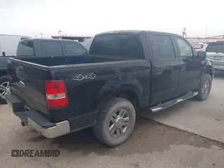 2008 Ford F-150 XL with VIN 1FTRW14W58FC29485, listed as a IAAI auction lot 41708554 with 297,244 mi miles. Bid and sale history available at carsss.com. Image 4.