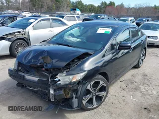 2015 Honda Civic Sedan Si with VIN 2HGFB6E5XFH701937, listed as a IAAI auction lot 42002072 with 106,950 mi miles. Bid and sale history available at carsss.com. Image 18.