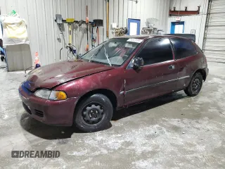 1993 Honda Civic z VIN 2HGEH2469PH531620, wystawiony jako Copart lot #55323595 z przebiegiem 328 436 mil mil oraz Czysty tytuł • Clean title. Historia ofert i sprzedaży dostępna na DreamBid. Obrazek 1.