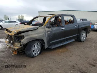 2015 Toyota Tundra Platinum z VIN 5TFAY5F16FX439441, wystawiony jako Copart lot #56998755 z przebiegiem Nie podano mil oraz Nie do naprawy • Non repairable. Historia ofert i sprzedaży dostępna na DreamBid. Obrazek 1.