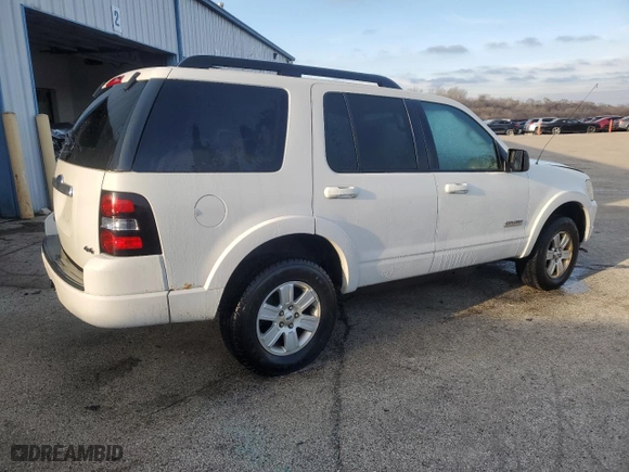 2008 Ford Explorer XLT with VIN 1FMEU73E48UA80753, listed as a Copart auction lot 82832194 with 166,227 mi miles and Salvage Title. Bid and sale history available at carsss.com. Image 3.