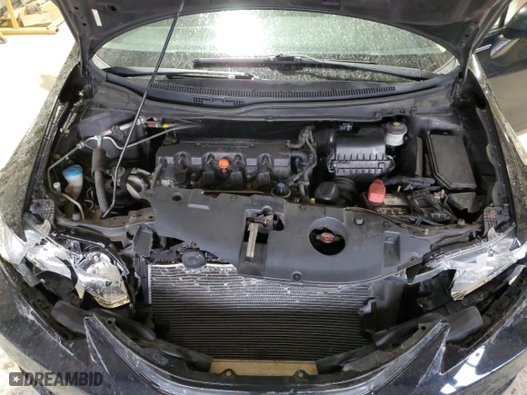 2013 Honda Civic Sdn LX with VIN 2HGFB2F58DH600707, listed as a Copart auction lot 46729855 with 143,750 mi miles and Salvage Title. Bid and sale history available at carsss.com. Image 12.