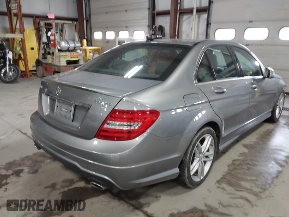 2014 Mercedes-Benz C-Class C 300 Sport with VIN WDDGF8AB5EA954097, listed as a IAAI auction lot 41441443 with 100,074 mi miles. Bid and sale history available at carsss.com. Image 4.
