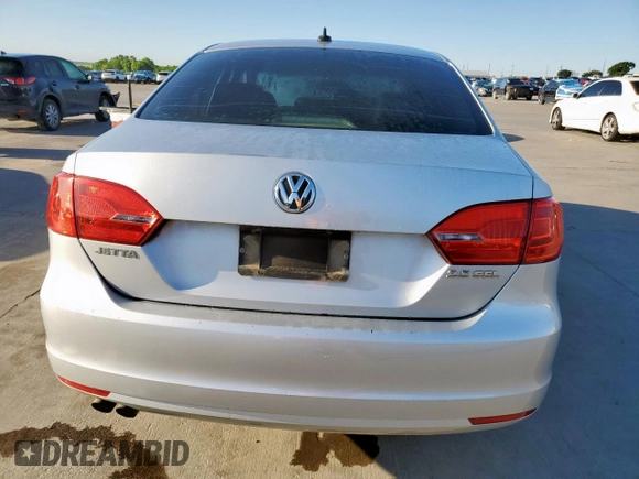 2011 Volkswagen Jetta SEL with VIN 3VWLX7AJ4BM368686, listed as a Copart auction lot 53942575 with 152,581 mi miles and Salvage title. Bid and sale history available at DreamBid. Image 6.