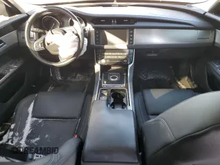 2018 Jaguar XF with VIN SAJBJ4EV6JCY56096, listed as a Copart auction lot 86593884 with 56,896 mi miles and Salvage Title. Bid and sale history available at DreamBid. Image 8.