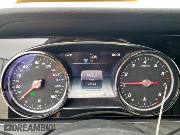2018 Mercedes-Benz E-Class E 300 with VIN WDDZF4JB3JA377811, listed as a Copart auction lot 55155155 with 97,614 mi miles and Clean Title. Bid and sale history available at carsss.com. Image 9.