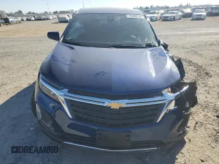 2022 Chevrolet Equinox LT with VIN 3GNAXKEV4NL295878, listed as a Copart auction lot 72569234 with 14,493 mi miles and Salvage Title. Bid and sale history available at DreamBid. Image 5.