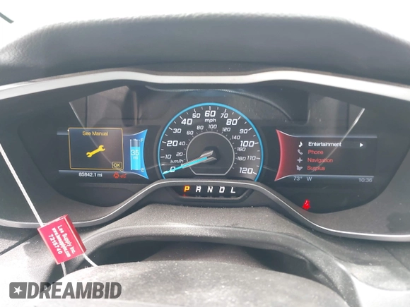 2013 Ford Focus Electric with VIN 1FADP3R4XDL234712, listed as a IAAI auction lot 42115400 with 84,842 mi miles and . Bid and sale history available at DreamBid. Image 13.