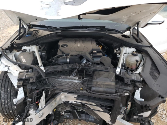 2022 Genesis GV70 2.5T with VIN KMUMADTB4NU061075, listed as a Copart auction lot 42711285 with 50,457 mi miles and Salvage Title. Bid and sale history available at carsss.com. Image 13.