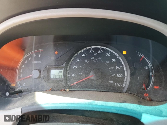 2012 Toyota Sienna with VIN 5TDZK3DC8CS198495, listed as a Copart auction lot 57335205 with 66,786 mi miles and Salvage title. Bid and sale history available at DreamBid. Image 9.