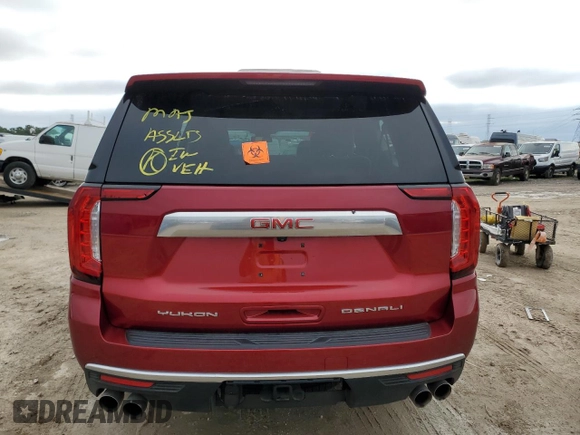 2024 GMC Yukon XL Denali with VIN 1GKS2JKL9RR253797, listed as a Copart auction lot 44556895 with 11,545 mi miles and Salvage Title. Bid and sale history available at carsss.com. Image 6.
