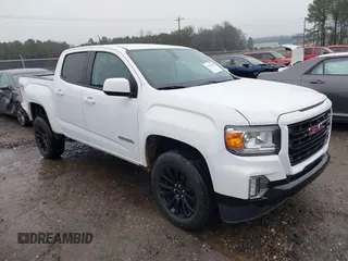 2022 GMC Canyon 4WD Elevation with VIN 1GTG6CEN1N1330671, listed as a IAAI auction lot 41227361 with 24,579 mi miles. Bid and sale history available at carsss.com. Image 1.