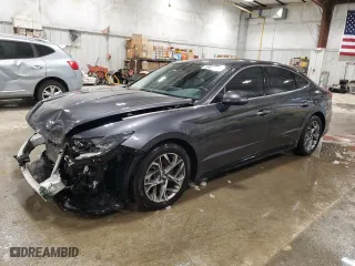 2020 Hyundai Sonata SEL with VIN 5NPEF4JAXLH027569, listed as a Copart auction lot 45305105 with 109,716 mi miles and Clean Title. Bid and sale history available at carsss.com. Image 1.