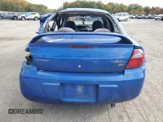 2005 Dodge Neon SXT with VIN 1B3ES56CX5D211335, listed as a Copart auction lot 76470834 with Not Provided miles and Salvage Title. Bid and sale history available at carsss.com. Image 6.