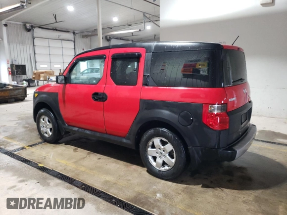 2006 Honda Element EX with VIN 5J6YH28696L020894, listed as a Copart auction lot 51761255 with 232,596 mi miles and Salvage Title. Bid and sale history available at DreamBid. Image 2.