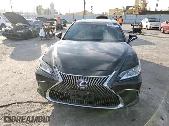 2021 Lexus ES with VIN 58ADA1C12MU008533, listed as a Copart auction lot 48121635 with 34,111 mi miles and Salvage Title. Bid and sale history available at carsss.com. Image 11.