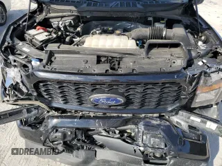 2023 Ford F-150 XL with VIN 1FTEX1EP1PFB25819, listed as a Copart auction lot 46221625 with 20,676 mi miles and Salvage title. Bid and sale history available at DreamBid. Image 11.