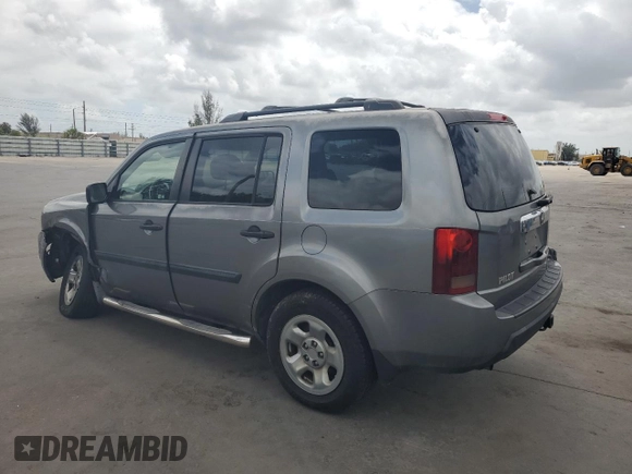 2009 Honda Pilot LX with VIN 5FNYF382X9B028461, listed as a Copart auction lot 52068575 with 189,267 mi miles and Salvage title. Bid and sale history available at DreamBid. Image 2.