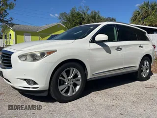 2013 Infiniti JX35 with VIN 5N1AL0MN7DC301687, listed as a Copart auction lot 79215504 with 170,164 mi miles and Clean Title. Bid and sale history available at carsss.com. Image 2.