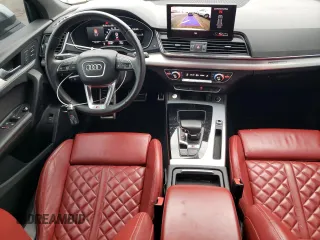 2022 Audi SQ5 Premium with VIN WA1A4AFY1N2134582, listed as a Copart auction lot 82101634 with 36,239 mi miles and Salvage Title. Bid and sale history available at DreamBid. Image 8.